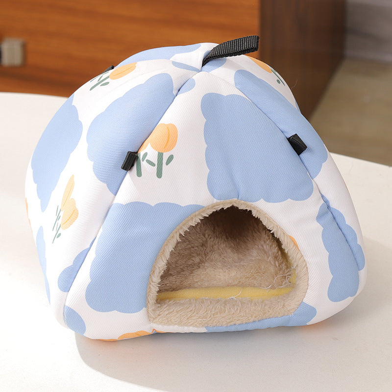 Breathable Ventilated Golden Hamster Den – Waterproof All-Season Small Pet Hideout