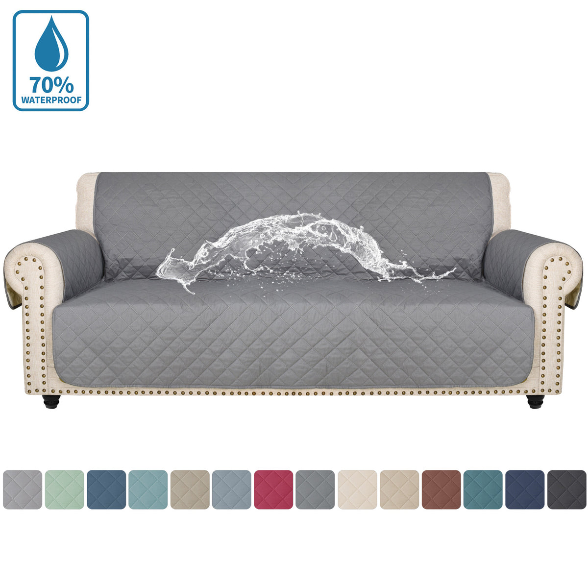 Waterproof Non-Slip Pet Sofa Cover – Universal All-Season One-Piece Furniture Protector Cushion