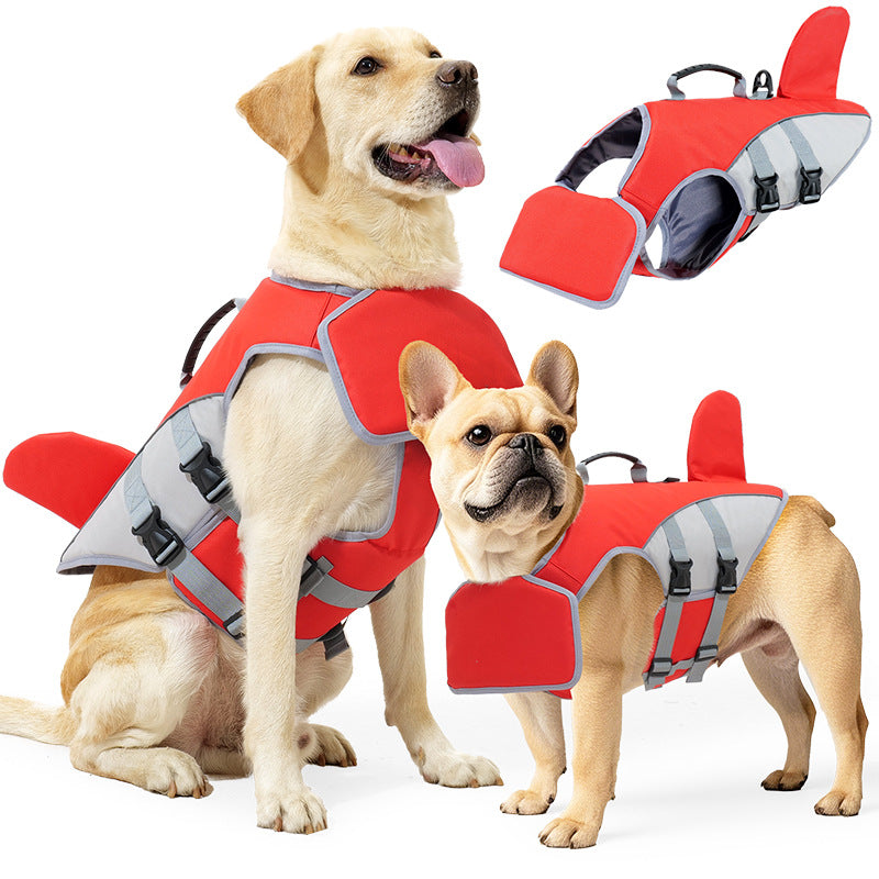 High-Buoyancy Safety Dog Swimming Vest – High-Visibility Quick-Dry Water Protection Coat