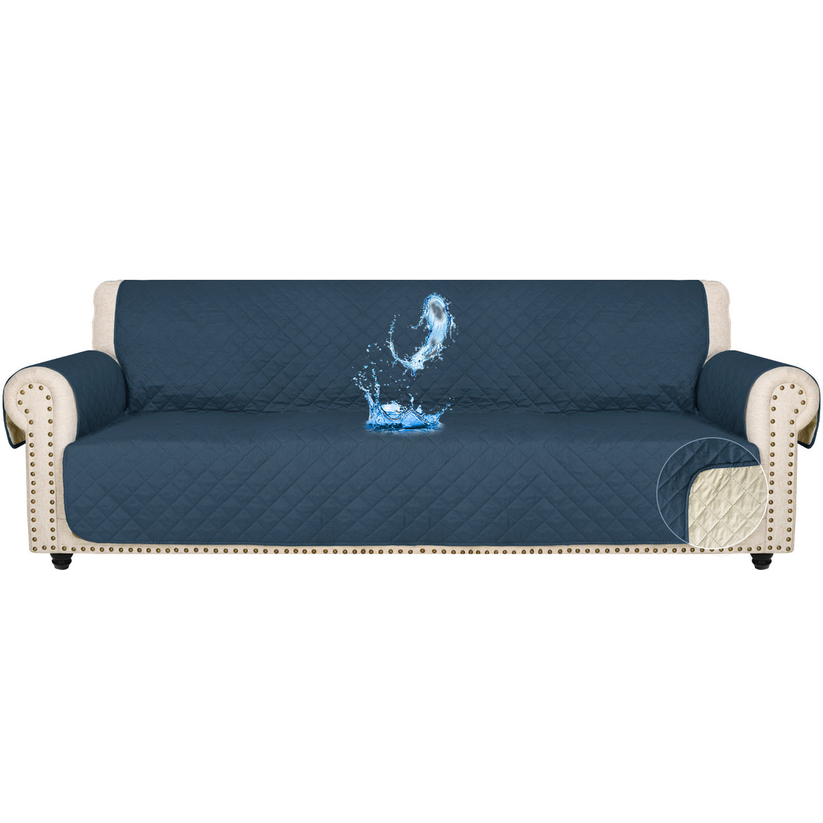 Waterproof Non-Slip Pet Sofa Cover – Universal All-Season One-Piece Furniture Protector Cushion