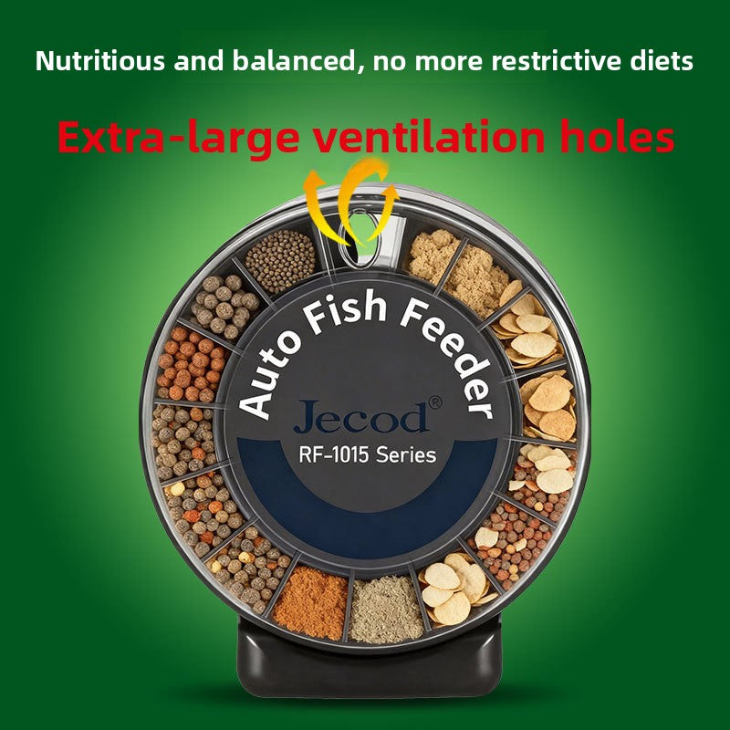 Smart Automatic Fish Feeder – Programmable Aquarium Dispenser