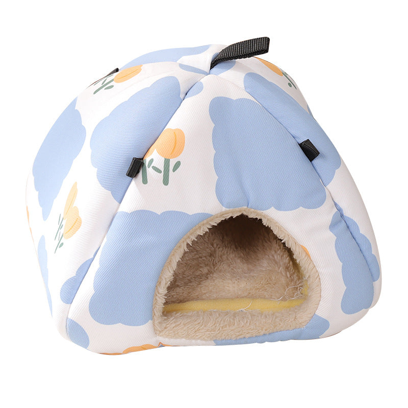 Breathable Ventilated Golden Hamster Den – Waterproof All-Season Small Pet Hideout