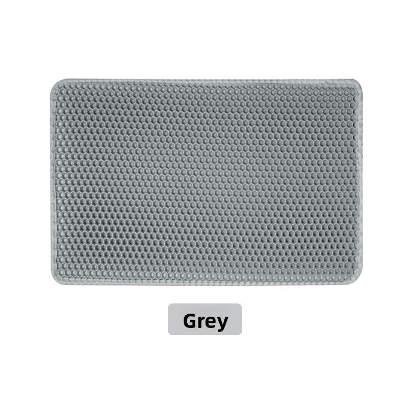 Waterproof EVA Cat Litter Mat – Leak-Proof Anti-Spill Trapping Waste Pad