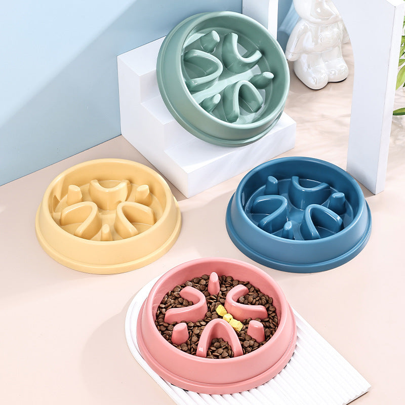 Anti-Choke Dog Slow Feeder Bowl – No-Slip Digestive Health Interactive Meal Station