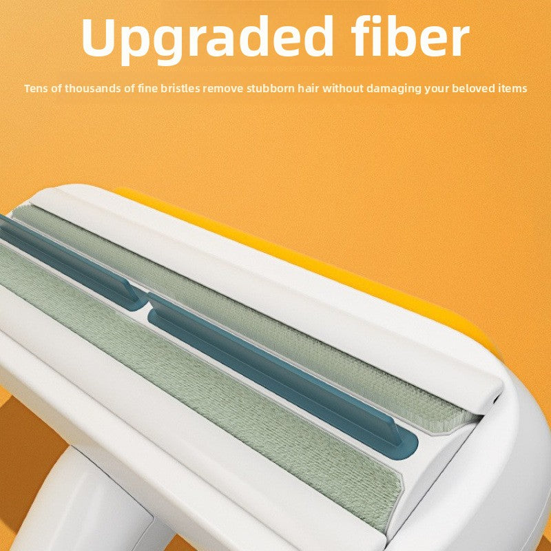 Reusable Electrostatic Pet Hair Remover Roller – Multi-Surface Bed Carpet Fur Adsorption Brush