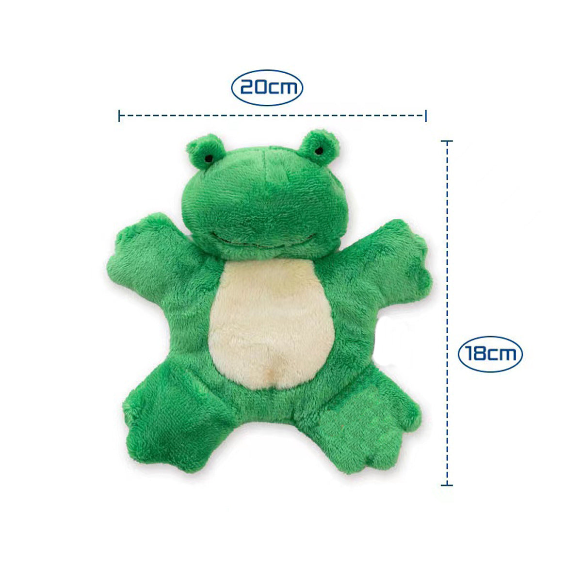 Plush Squeaky Crinkle Dog Toy – Hidden Sniffing Pocket Mental Enrichment Forager