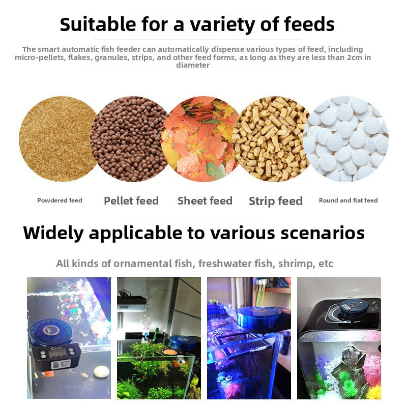 Smart Vacation Automatic Fish Feeder – Vacation Care Timer For Aquarium Tanks