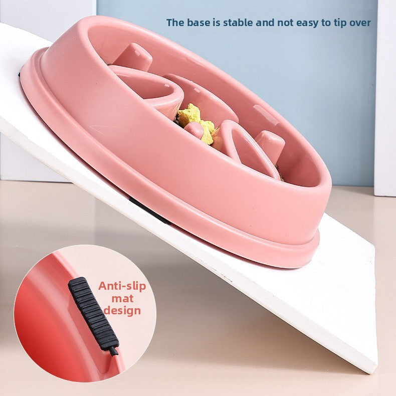 Anti-Choke Dog Slow Feeder Bowl – No-Slip Digestive Health Interactive Meal Station