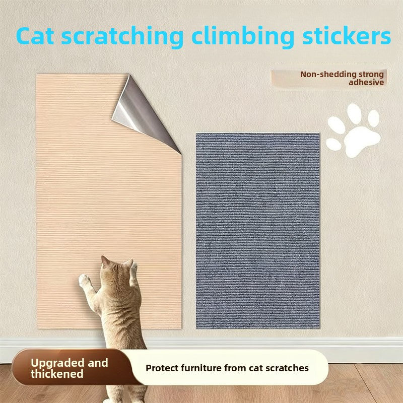 Self-Adhesive Cat Scratch Wall Protection Sticker – Heavy-Duty Polyester Furniture Guard Sheet