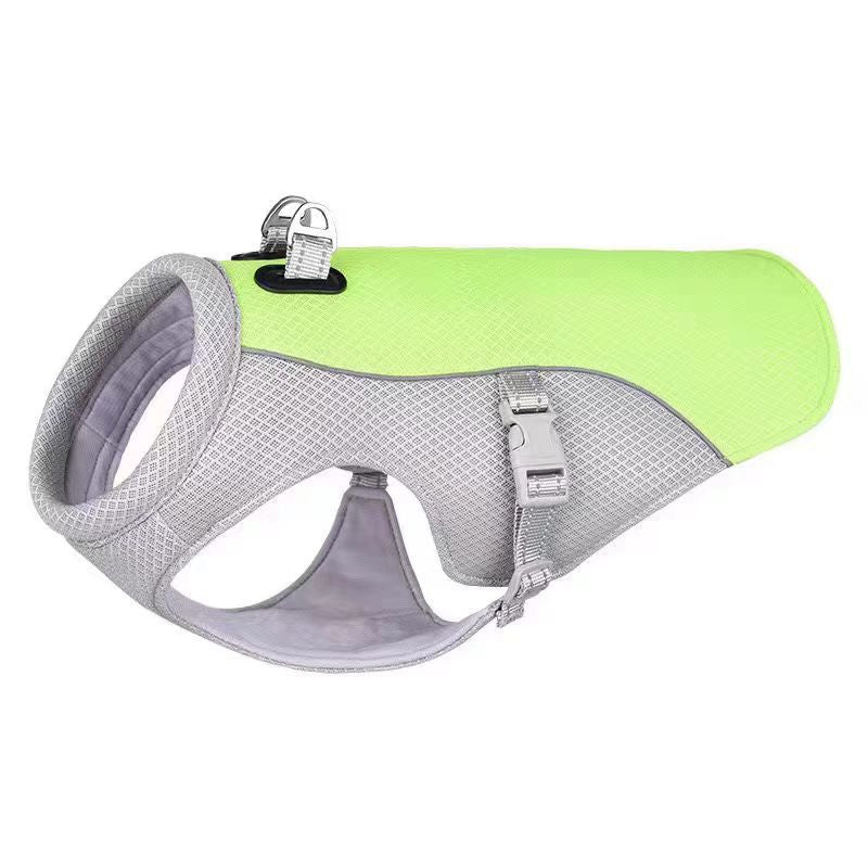 Breathable Temperature Regulating Dog Cooling Vest – Lightweight Everyday Walking Harness Wrap