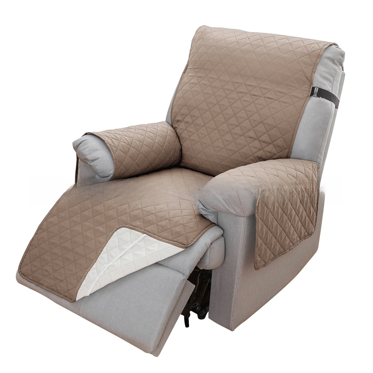 Waterproof Recliner Sofa Protective Cover – Stretch Universal Non-Stick Fur Pet Cushion