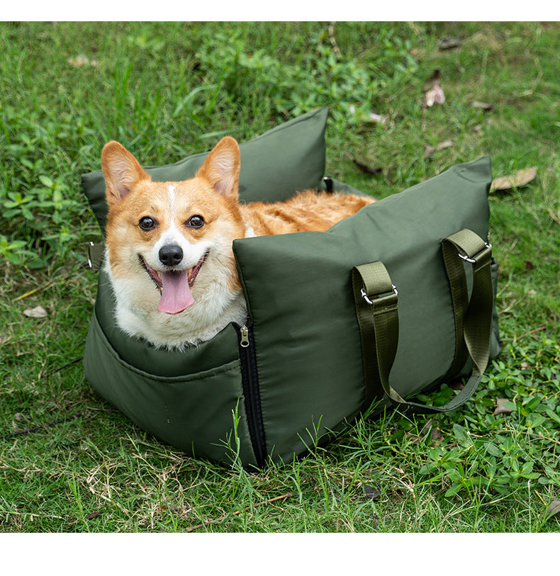 Waterproof Removable Pet Car Mat – Washable Dirt-Resistant Travel Nest Bed