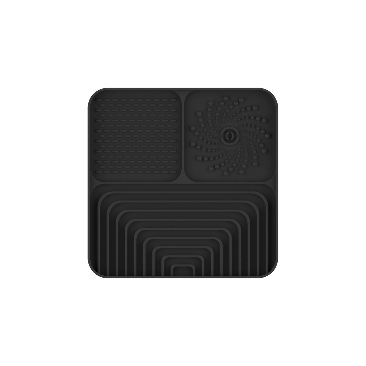 Anti-Anxiety Silicone Pet Licking Mat – Suction-Base Spill-Proof Slow Feeder Meal Station
