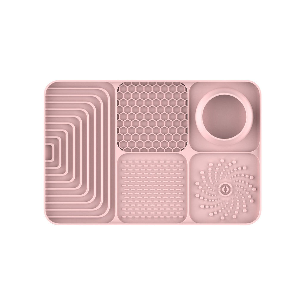 Anti-Anxiety Silicone Pet Licking Mat – Suction-Base Spill-Proof Slow Feeder Meal Station