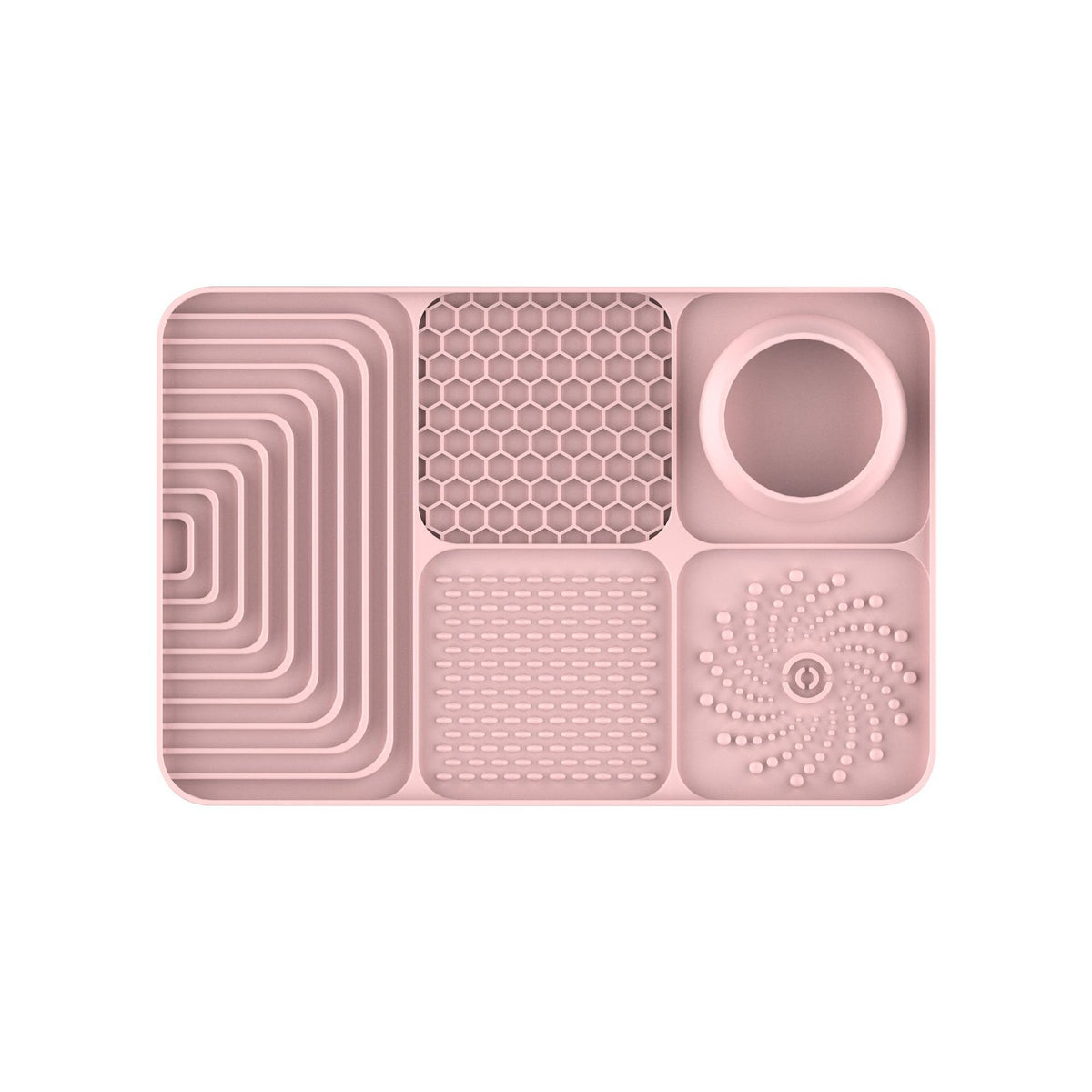Anti-Anxiety Silicone Pet Licking Mat – Suction-Base Spill-Proof Slow Feeder Meal Station