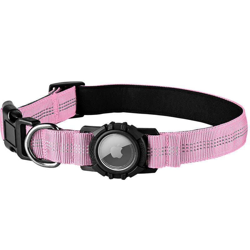 Waterproof AirTag Dog Collar Holder – Reflective Heavy-Duty Anti-Loss Tracker Case