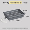 Plumbing Connected Automatic Small Dog Toilet – Direct Sewer Flushable Indoor Trainer