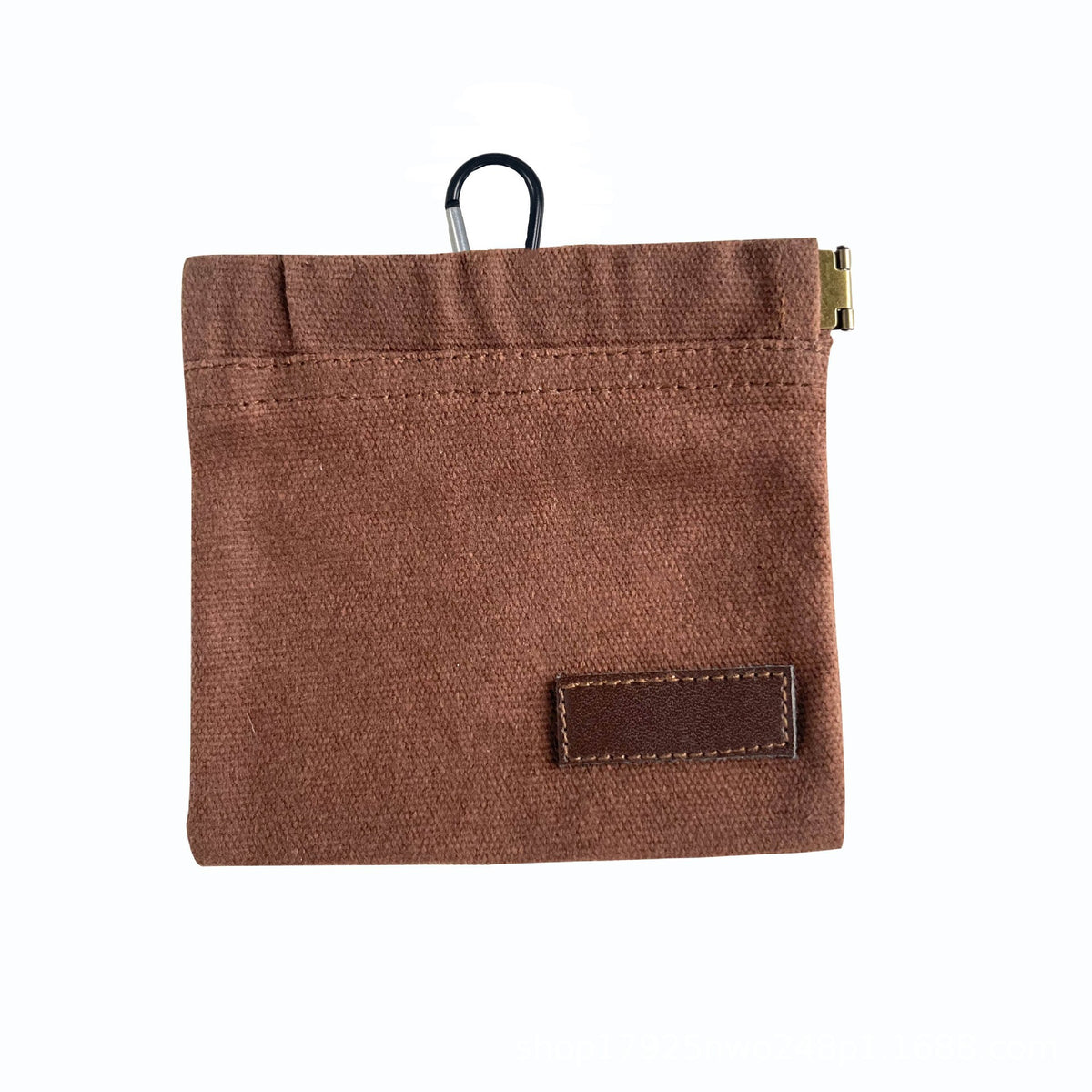 Portable Waist-Hung Canvas Dog Feeding Bag – Ultra-Lightweight Outdoor Training Snack Pouch