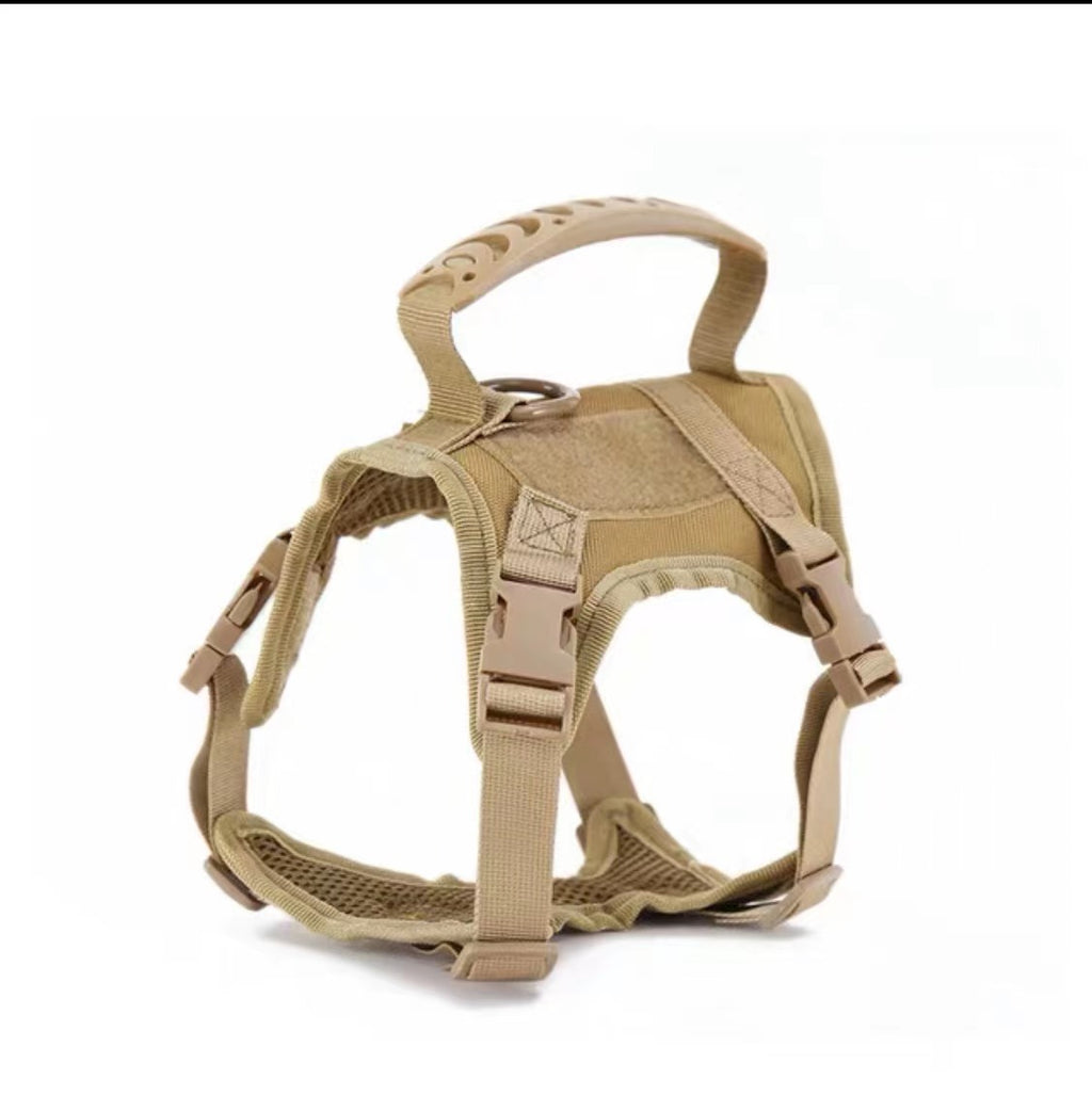 No-Pull Tactical Cat Walking Vest Harness – Breathable Reflective Escape-Proof Traction Set