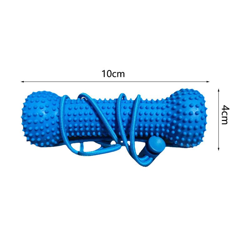 Heavy-Duty Rubber Bone Dog Chew Toy – Indestructible Dental Health Boredom Relief Trimmer