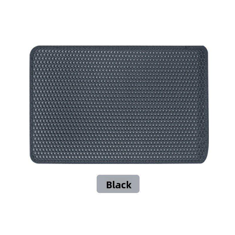 Waterproof EVA Cat Litter Mat – Leak-Proof Anti-Spill Trapping Waste Pad