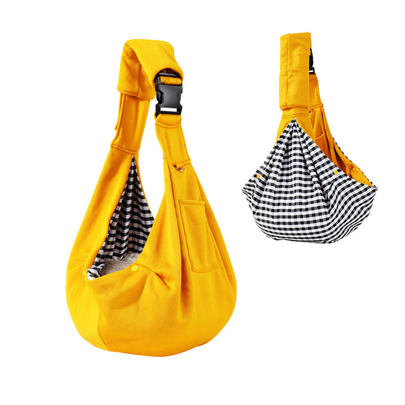 Adjustable Padded Shoulder Pet Carrier Bag – Lightweight Breathable Travel Tote Sling