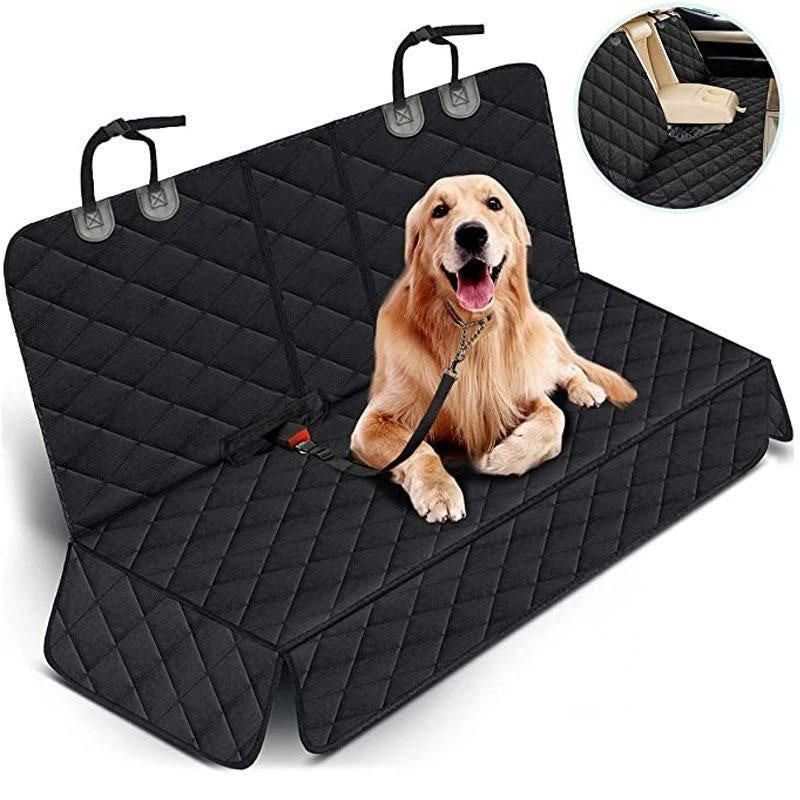 Waterproof 600D Oxford Pet Car Seat Mat – Non-Slip PP Cotton Travel Hammock Protector