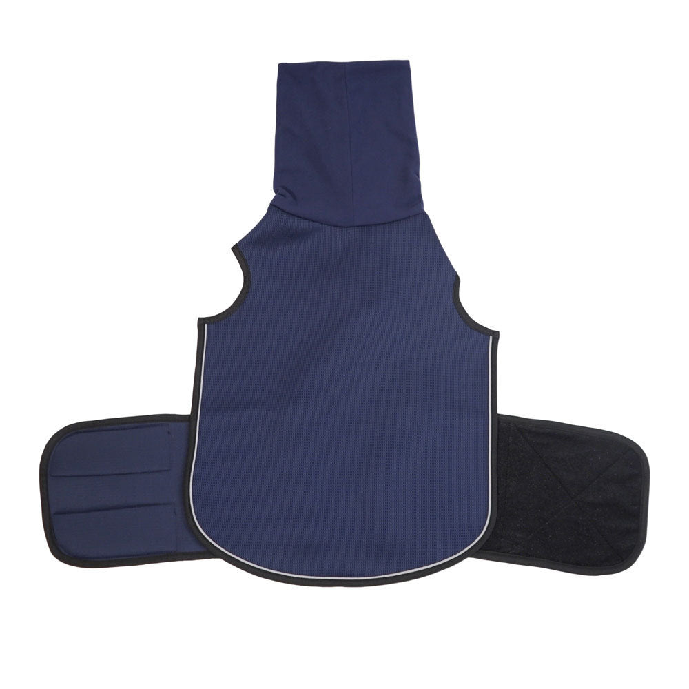 Full-Coverage Hooded Dog Anxiety Vest – Calming Pressure Wrap For Thunderstorm Stress
