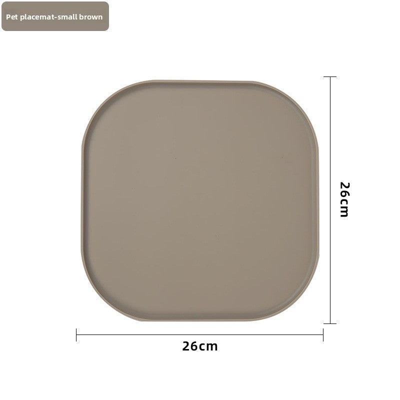 Foldable Spill-Proof Silicone Pet Feeding Mat – Non-Slip Waterproof Travel Food Placemat
