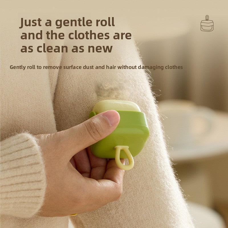 Washable Square Pet Hair Roller – Reusable TPE Portable Fabric Lint Remover