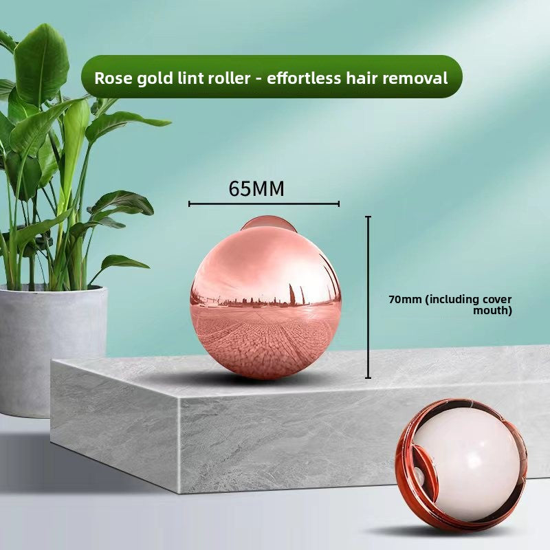 Washable Spherical Pet Hair Roller – Reusable Polyurethane Portable Fabric Lint Remover