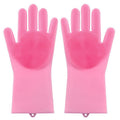 Anti-Bite Silicone Pet Bathing Gloves – Soothing Massage Deshedding Fur Cleaning Mitts