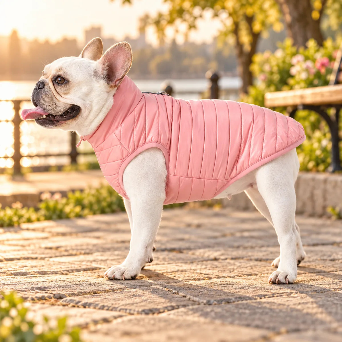 Lightweight Breathable Nylon Dog Vest – Heavy-Duty Anti-Chafe All-Season Safety Harness
