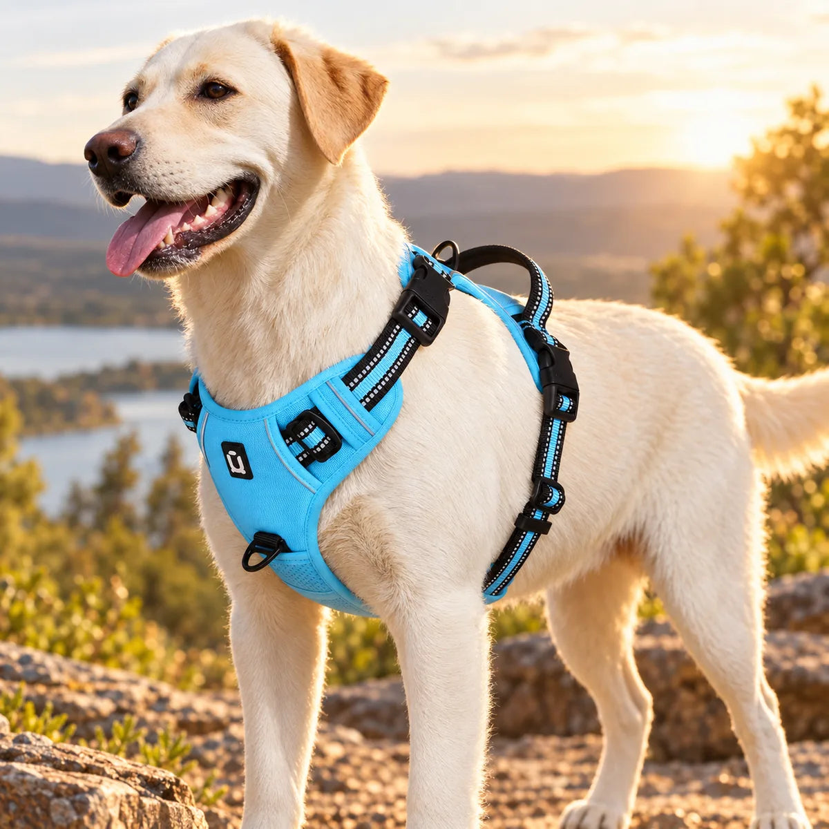 No-Pull Soft Padded Dog Harness Vest – Comfortable Control Everyday Walking Solution