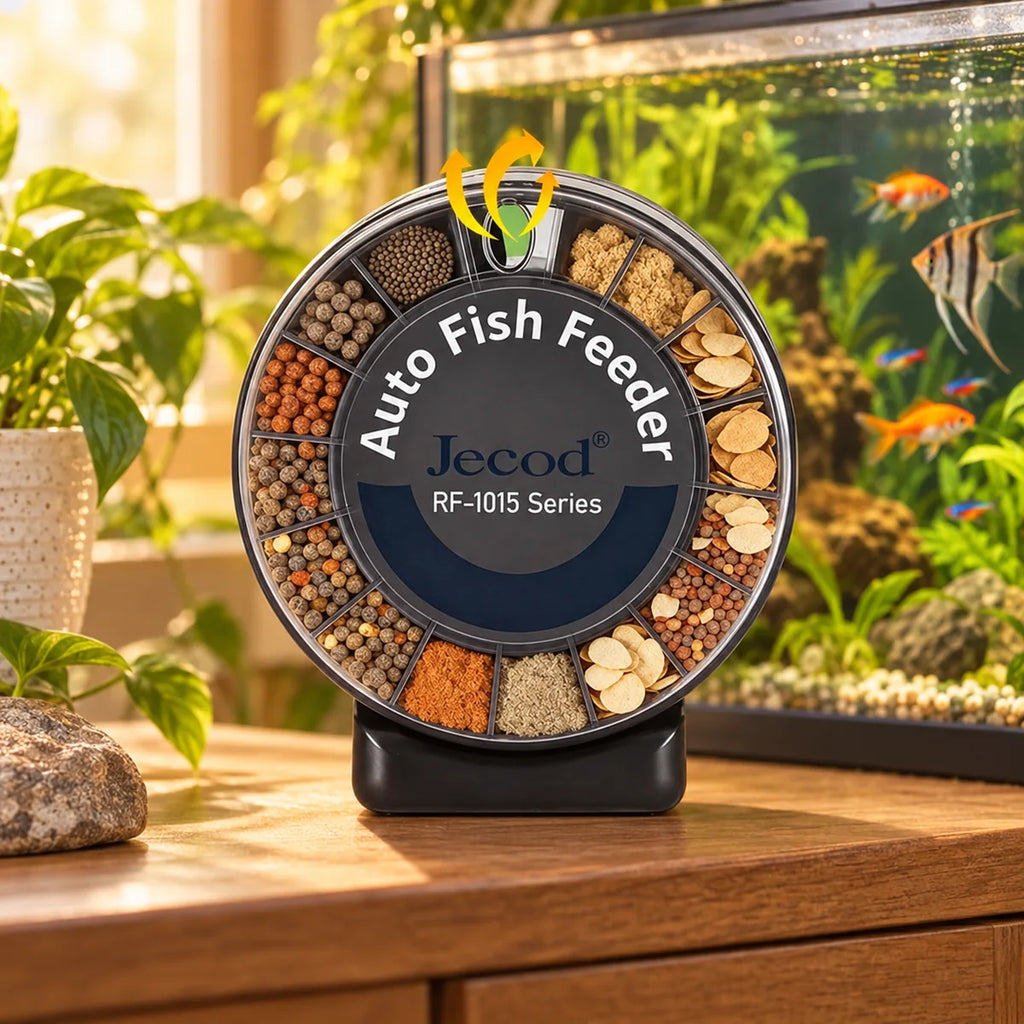 Smart Automatic Fish Feeder – Programmable Aquarium Dispenser
