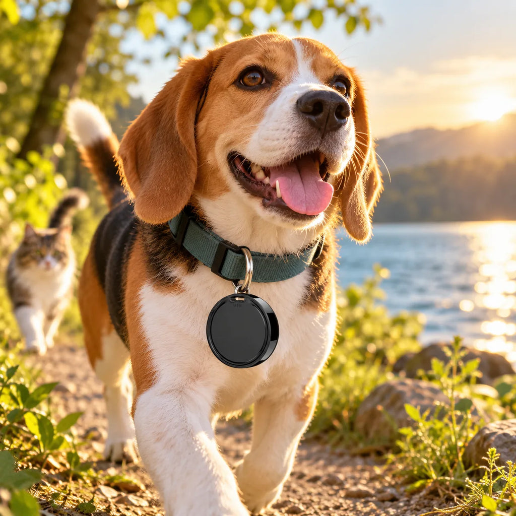 Universal Dual-System Bluetooth Pet Tracker – Apple Find My & Google Android Smart Tag