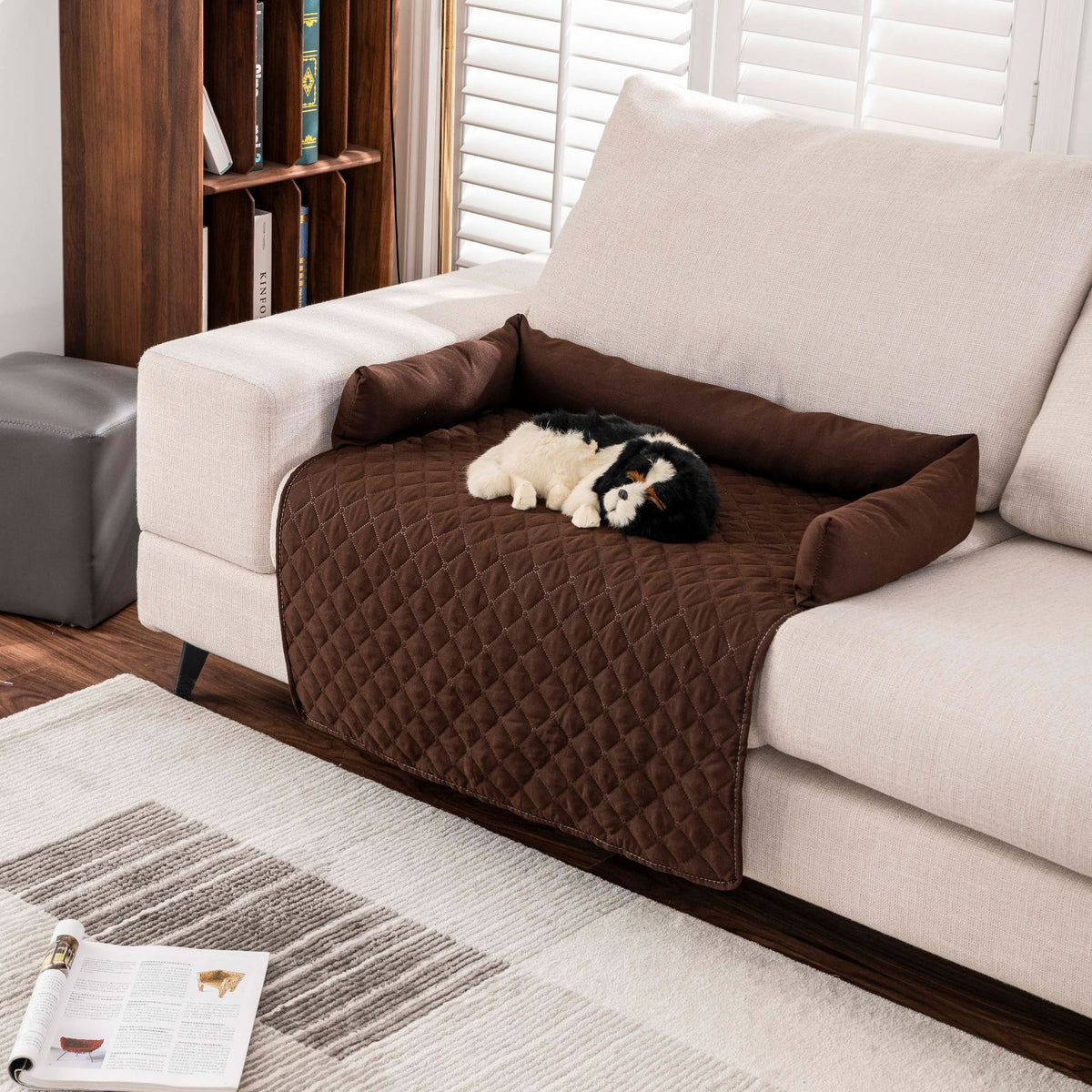 Multi-Surface Waterproof Pet Cushion – All-Season Car Seat Sofa Protector Mat