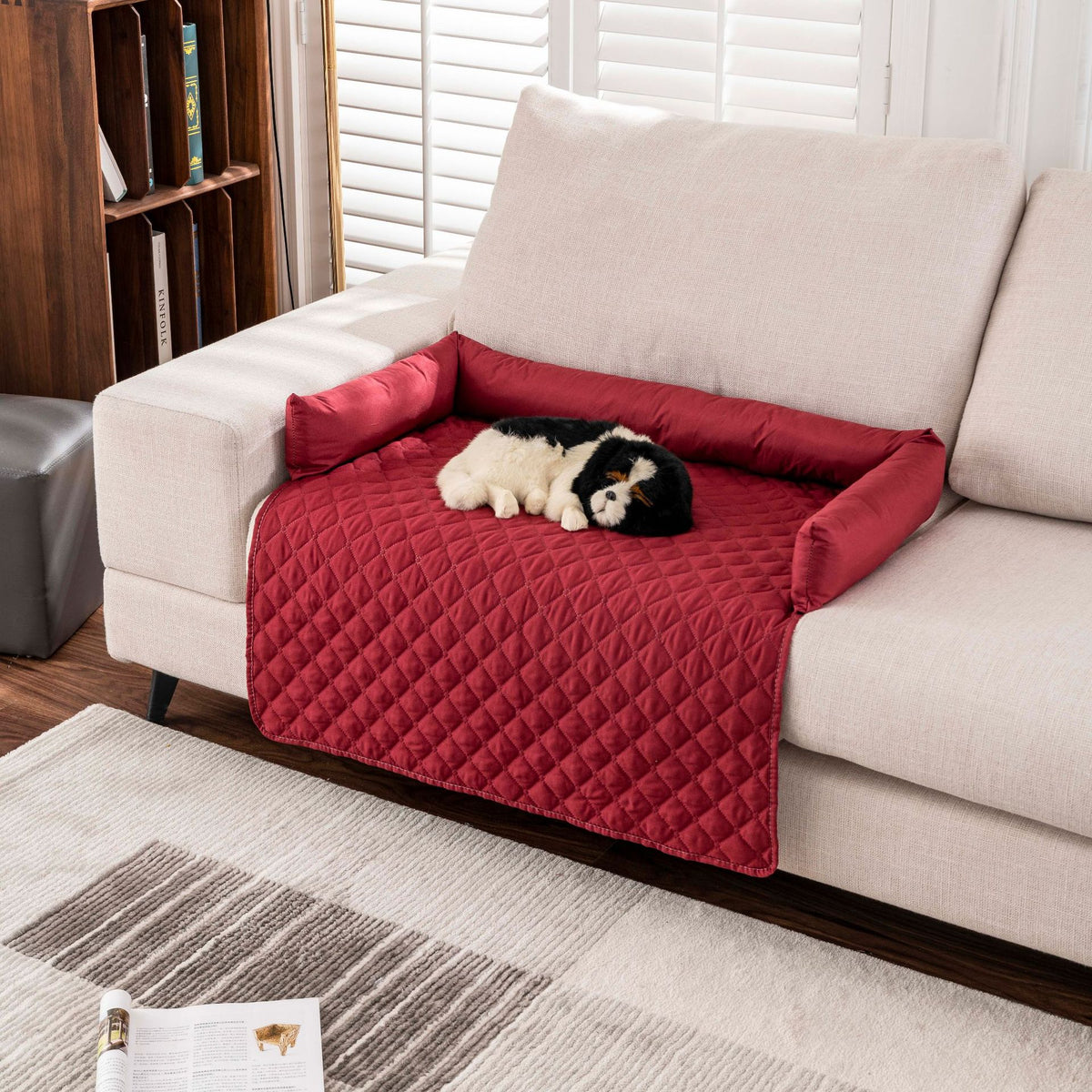 Multi-Surface Waterproof Pet Cushion – All-Season Car Seat Sofa Protector Mat