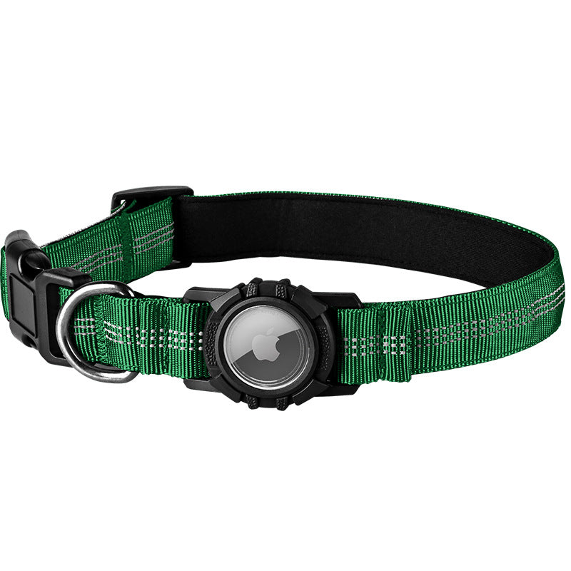 Waterproof AirTag Dog Collar Holder – Reflective Heavy-Duty Anti-Loss Tracker Case