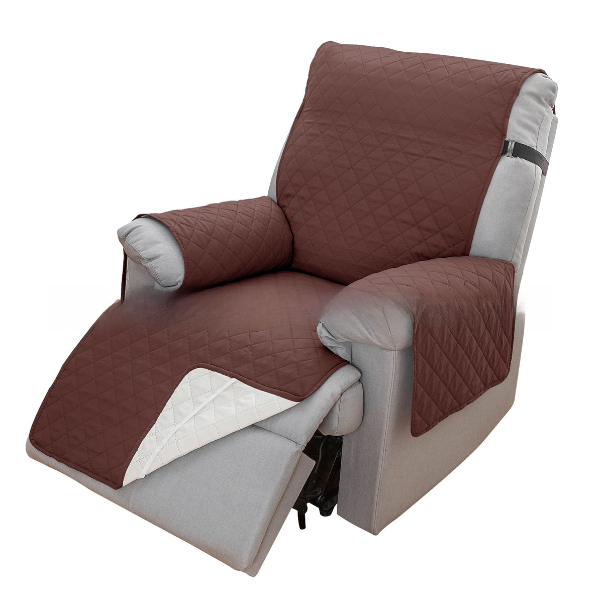 Waterproof Recliner Sofa Protective Cover – Stretch Universal Non-Stick Fur Pet Cushion