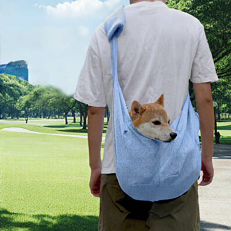 Adjustable Padded Shoulder Pet Carrier Bag – Lightweight Breathable Travel Tote Sling
