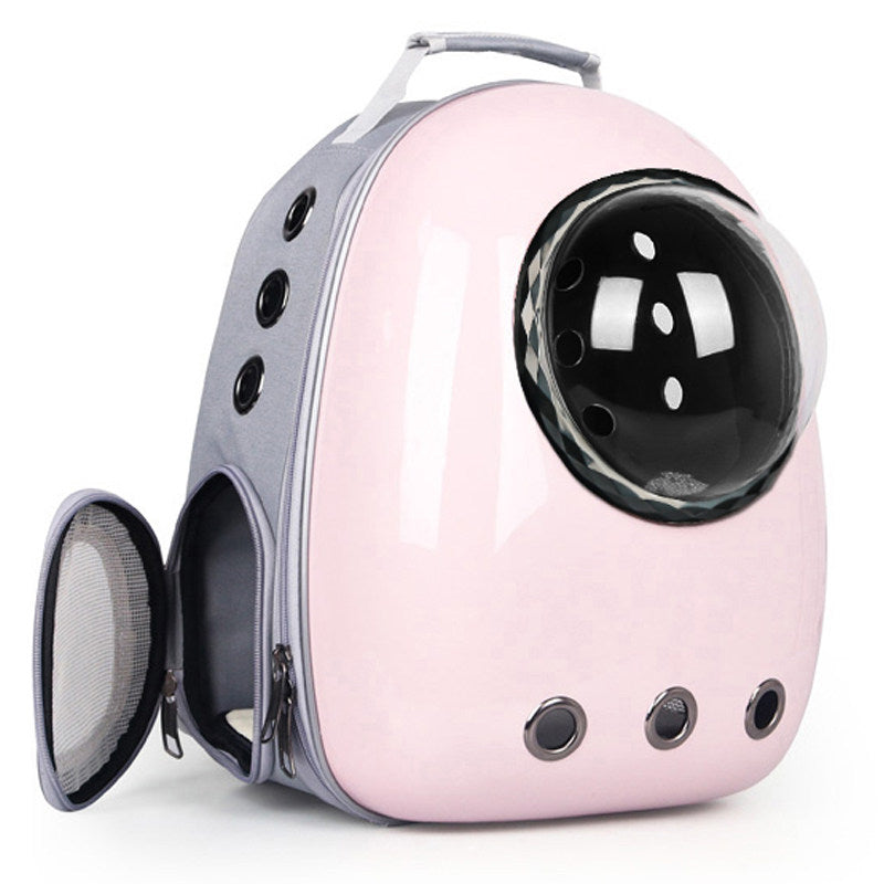12-Hole Breathable Pet Carrier Backpack – Large-Capacity Heavy-Duty Multi-Ventilation Travel Capsule