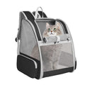 Foldable Breathable Dual Shoulder Pet Carrier – Balanced Travel Backpack For Small Dogs