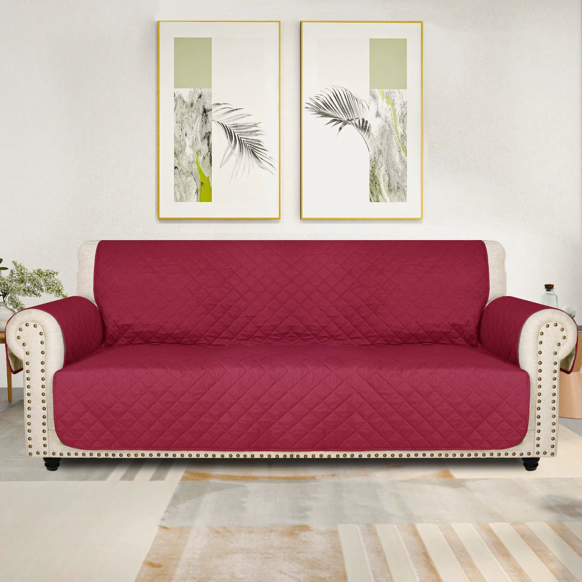 Waterproof Non-Slip Pet Sofa Cover – Universal All-Season One-Piece Furniture Protector Cushion