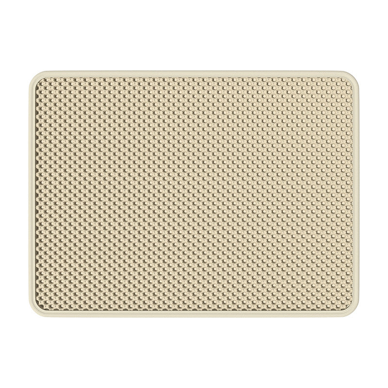 Double-Layer EVA Cat Litter Mat – Anti-Tracking Waterproof Splash-Proof Trapping Pad
