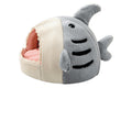 Anti-Anxiety Shark Shaped Pet Cave House – Enclosed Winter Warm All-Season Lounger Nest