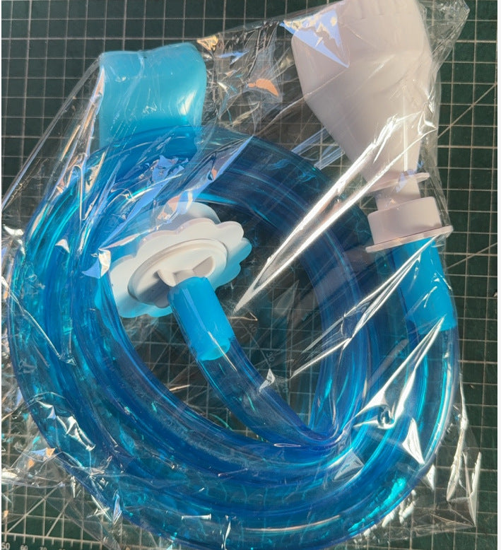 Leak-Proof Universal Silicone Pet Shower Hose – Lightweight High-Flexibility Rinsing Attachment