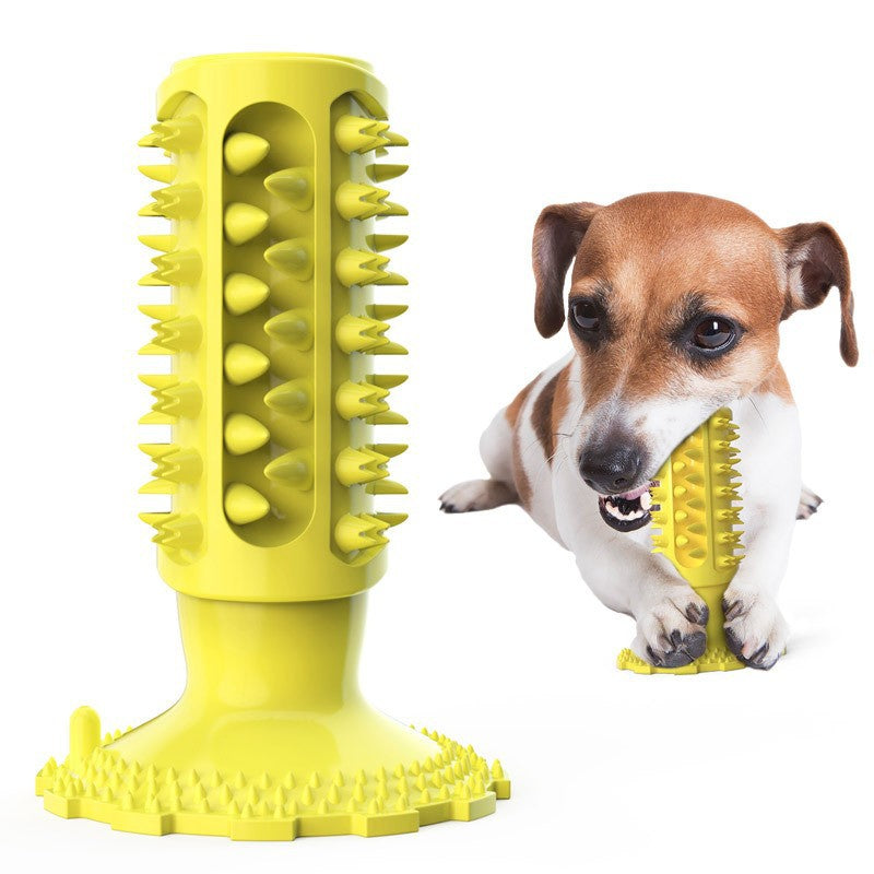 Squeaky TPR Dog Chew Toy – Indestructible Dental Health Interactive Boredom Relief Bone