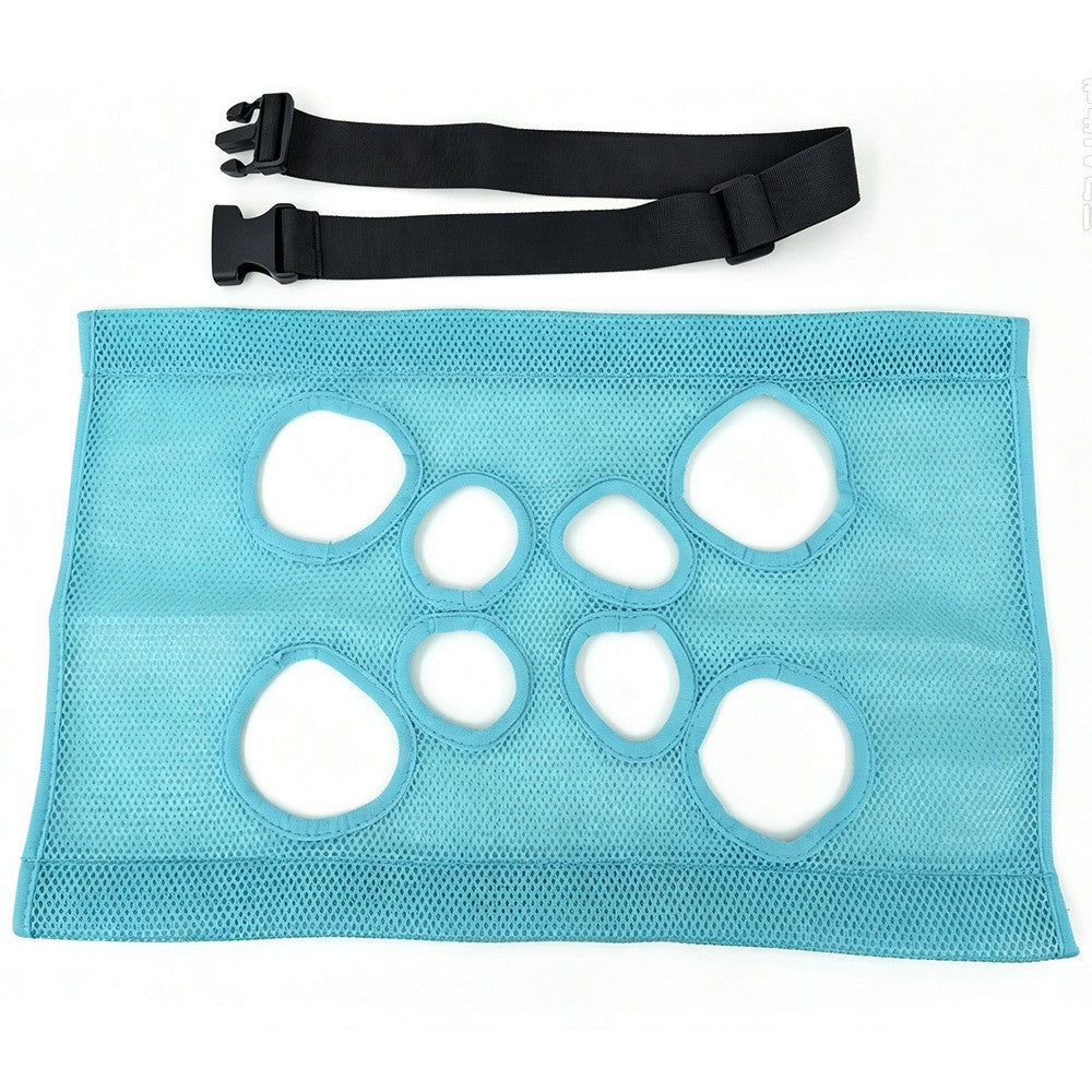 Adjustable Suspension Pet Grooming Hammock – Secure Restraint Quick-Dry Mesh Nail Trimming Station