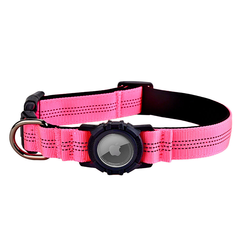 Waterproof AirTag Dog Collar Holder – Reflective Heavy-Duty Anti-Loss Tracker Case